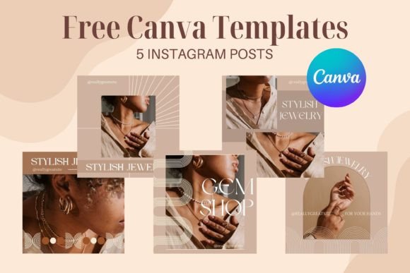 5 FREE Canva Templates Instagram Posts: Elevate Your Feed