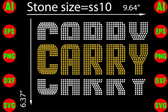Carry Rhinestone Templates: Your Go-To for Sparkling Projects