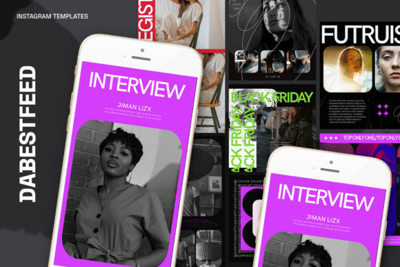 Dabestfeed Instagram Templates: Professional Visuals Made Easy