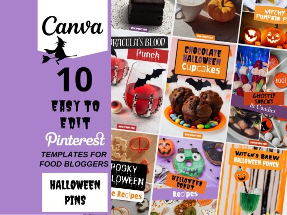 Elevate Your October Strategy with Halloween Pinterest Templates for Canva