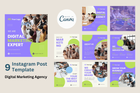 Instagram Templates for Digital Marketing: Elevate Your Feed