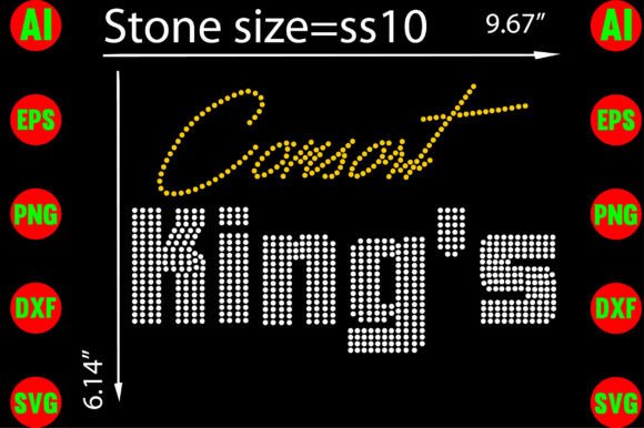 King's Rhinestone Templates Design: Instant Sparkle for Your Projects