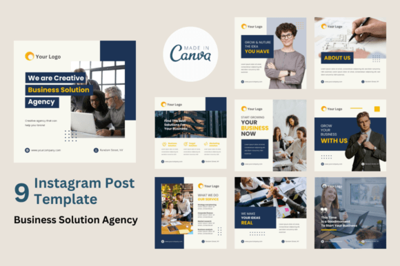 Streamline Your Social Media: Instagram Templates for Business Solutions
