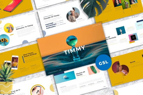 Timmy - Creative Googleslide Templates: A Designer's Toolkit
