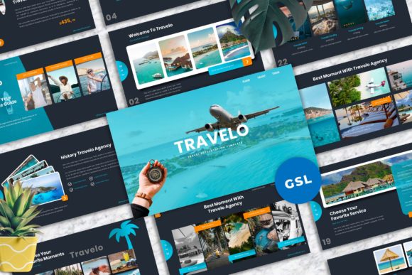 Travelo: A Googleslide Template for Modern Storytelling
