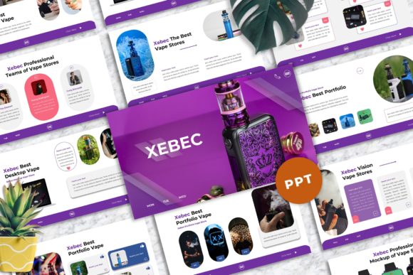 Xebec Vape Shop Powerpoint Templates: A Designer's Guide