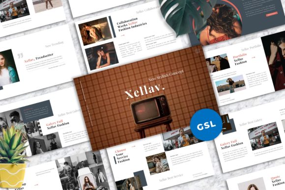 Xellav - Fashion Googleslide Templates: A Designer's Toolkit